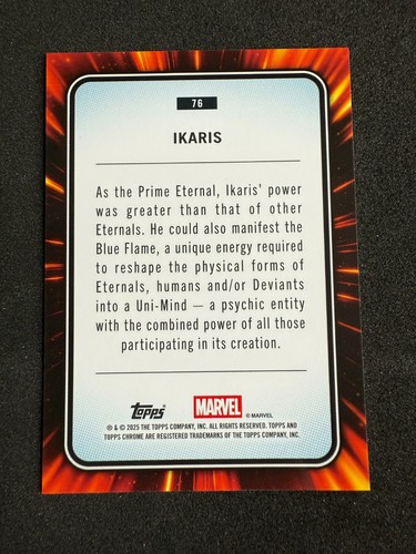 Topps 2025 cromo Marvel zafiro elige el tuyo - 25-50% ¡Compra más descuentos! - Imagen 77 de 171
