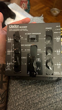 Clarion MCD360V 3-Way Electronic Car Audio Crossover w/ Subwoofer Level Control