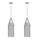  2 Pcs Electric Egg Beater Stirrer Machine Portable Coffee Beaters