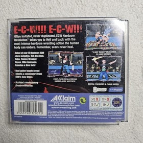 ECW Hardcore Revolution Sega Dreamcast PAL CIB Retro Wrestling Game Y2K Vintage