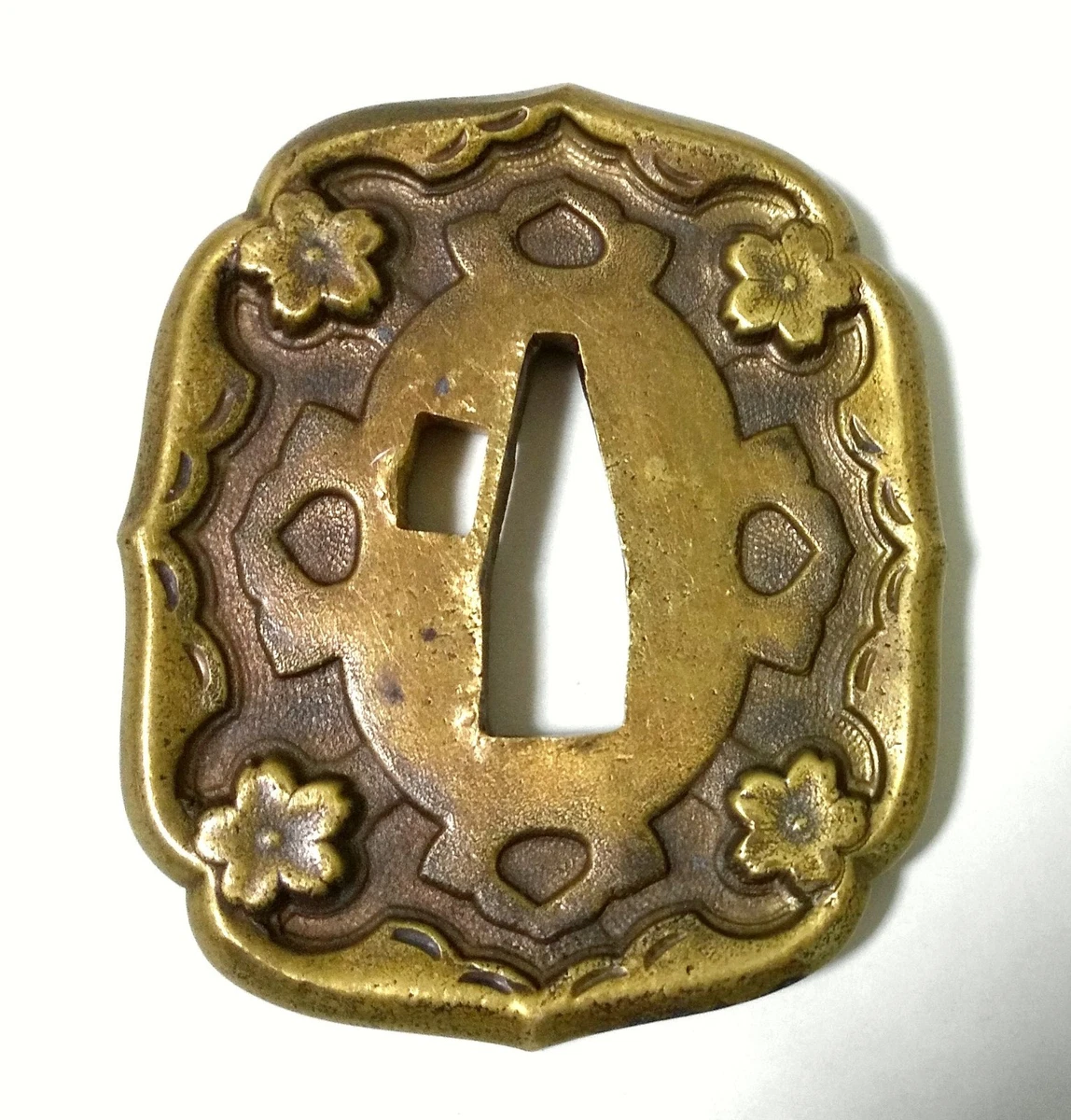 古董原始1900-1940 年日本刀镡| eBay