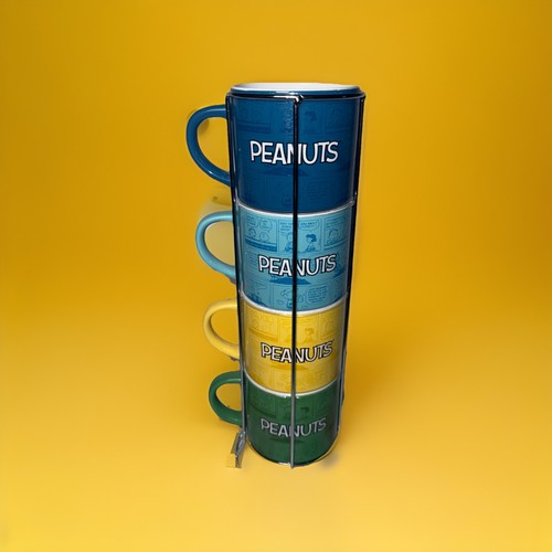 Silver Buffalo Peanuts Characters Stacking Mug - Thumbnail 5