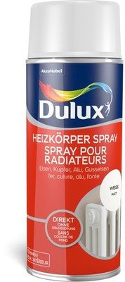 Dulux 5280714 Fresh up Farbe Spray matt weiß 400ml Heizkörperfarbe Spray Renovie