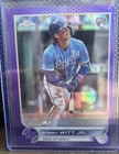 2022 Topps Chrome Update Series Bobby Witt Jr. #USC35 Purple Refractor (RC)
