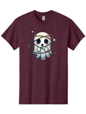 Robot-Character Mens Graphic Tee, 100% Cotton, Casual Summer Wear