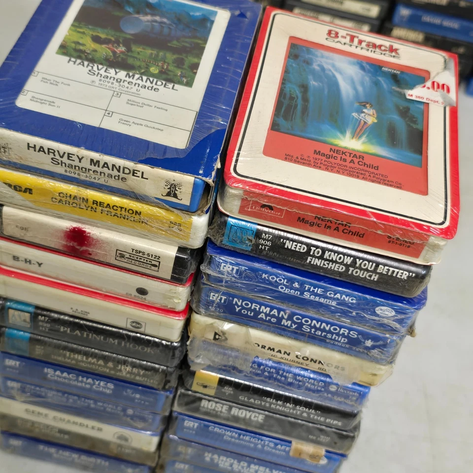 Lot 24 R&B Soul Rhythm & Blues Funk Jazz Vintage Sealed 8 Track Tape #232 - Image 3 of 4