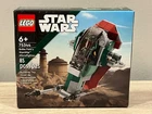 NEW LEGO Star Wars 75344 Boba Fett's Starship Microfighter - Sealed Box Set