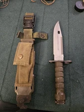 M9 Phrobis III Bayonet Original US Military With Phrobis Scabbard & Sharpening S