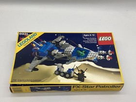 1985 LEGO FX Star Patroller 6931 100% Complete + Original Instructions & Box