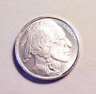 One  -   1/4 Troy Oz,  .999 Silver, Liberty Golden State,  Uncirculated Coin