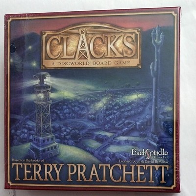 Clacks A Discworld Board Game based on Going Postal by Sir Terry Pratchett NEW