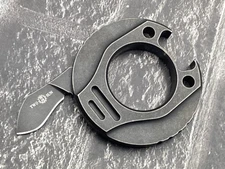 TwoSun TS487-M390-Black Multifunctional Mini tool Titanium Handle Bottle opener