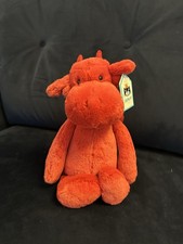 Jellycat Medium Bashful Red Dragon Brand New with Tags Retired