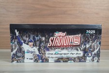 ✅ 2025 Topps Stadium Club Baseball Hobby Box FACTORY SEALED