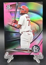 2022 Bowman Platinum - Malcom Nunez #TOP-58 Pink #'d /199 Top Prospects RC