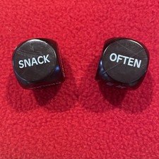 Decision Dice Black /White  6 sided