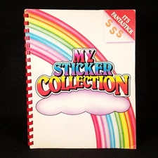 My Sticker Collection - The Fantastick World Of Lisa Frank - Vintage 1980s