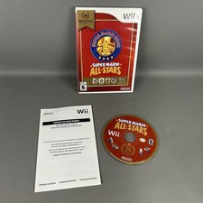 Super Mario All-Stars Nintendo Wii CIB Video Game Complete w/ Insert