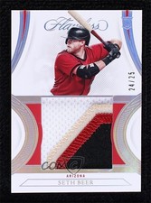2022 Panini Flawless Patch 24/25 Seth Beer #P-SB Patch 07o4