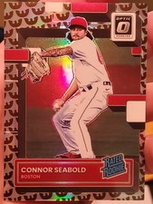 2022 Donruss Optic Red Sox RATED ROOKIE Connor Seabold Eagle Prizm 1/1 No.59