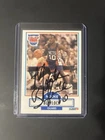 1990-91 Fleer Basketball Mookie Blaylock RC On Card Autograph #117