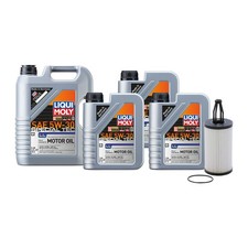 8L Liqui Moly Special Tec LL 5W-30 Wix Engine Oil Change Kit for C217 W222 S550