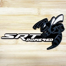 Hornet Badges Emblem BEE WHITE BADGES Tailgate Angry  Aggressive