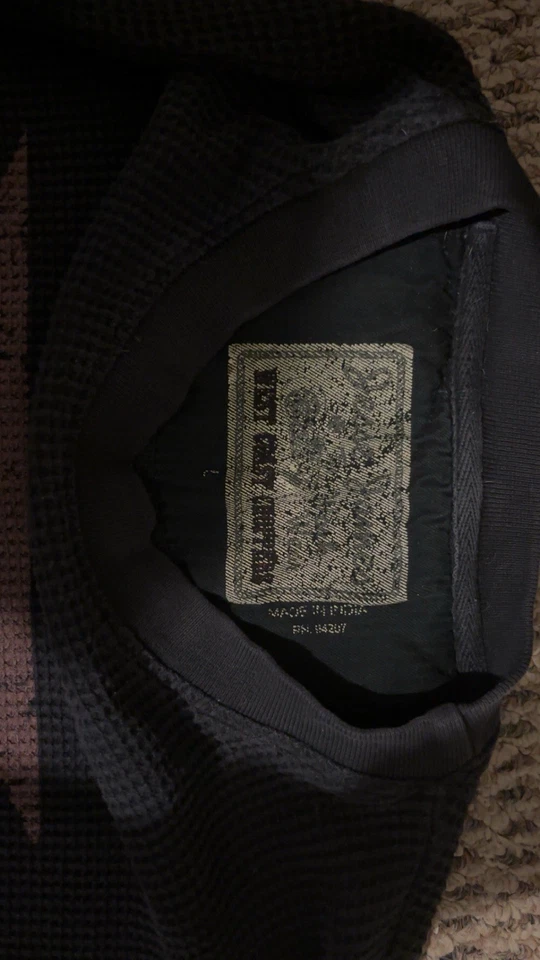 Camisa Térmica Jesse James Vintage West Coast Choppers Manga Larga Talla L Negra Foto 3 de 4