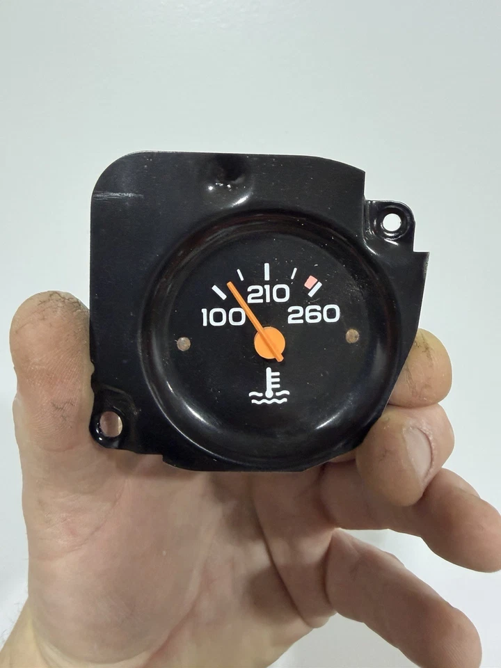 81-87 Squarebody Chevy GMC CAMIÓN BLAZER SUBURBANO Medidor de temperatura C10 K5 C/K Foto 2 de 4