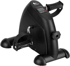 Himaly Mini Exercise Bike Under Desk Pedal Exerciser LCD Arm Leg Cycle Portable