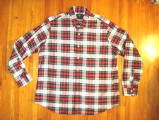 Vintage Polo Ralph Lauren Oxford Classic Fit Red/Black Plaid Casual Shirt 2XL