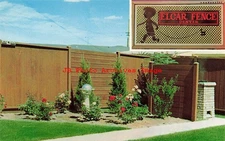 Advertising Postcard, Elcar Fence & Supply Co Promo, Denver Colorado