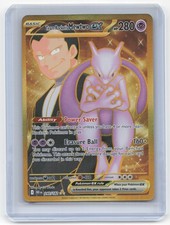 2025 Pokemon Team Rocket's Mewtwo EX Destined Rivals #240/182 Near Mint