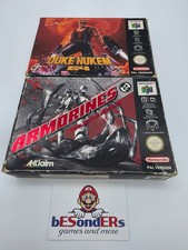 Thumbnail of ebay&reg; auction 358875387696 | NINTENDO 64 - ARMORINES - DUKE NUKEM 64 - OVP - PAL