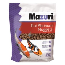 Mazuri Koi Platinum Nuggets Floating Food for Fish, 3.5 Pound Pack of 1 