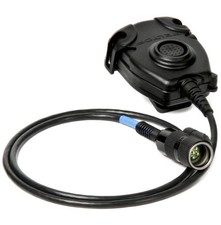 3M PELTOR Push-To-Talk PTT Adapter Military Radios FL5601-02, 6-PIN Connector