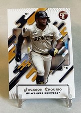 Jackson Chourio 2025 Topps Pristine #136 Milwaukee Brewers
