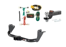 Curt Class 3 Trailer Hitch w/ Wiring Harness & Ball Mount for Outlander RVR
