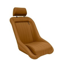 AutoStyle SS 52LC Classic Rennsitz Sportsitz beige Kunstleder