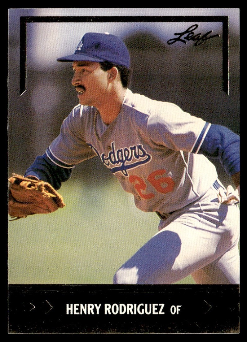 1991 Leaf Henry Rodriguez #BC8