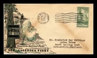 US COVER ZION NATIONAL PARK FIRST DAY ISSUE SCOTT 747 LINPRINT CACHET