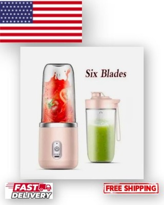 New Double Cup Multifunction Usb Fruit Mixers Juicers Portable Electric Juicer