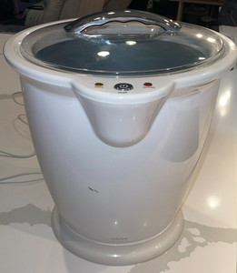 EUC HAVEN BRAND MODEL 60729804 INTERTEK 4003795 CERTIFIED WHITE TOWEL WARMER