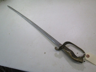 WWII JAPANESE POLICE OFFICERS FANCY PARADE SWORD NO SCABBARD #l54