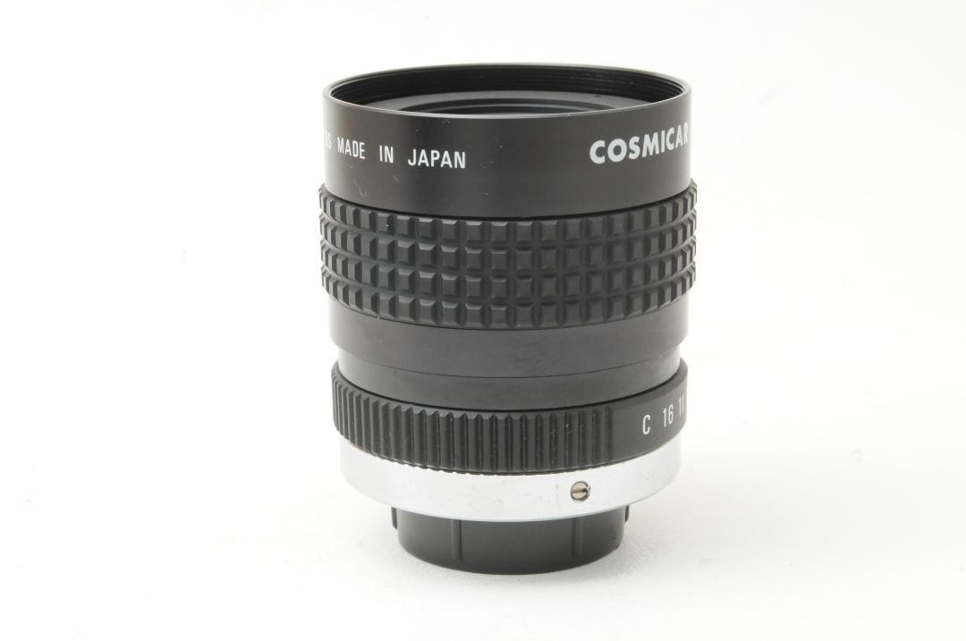 PENTAX/COSMICAR TV 6mm F1.2 Cマウント Pentax Cosmicar TV 6mm F1.2 C-Mount Cine Lens Excellent
