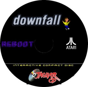 Atari Jaguar CD Downfall, FULL Color, DVD/Blu-Ray case