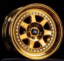 Jnc Wheels Rim Jnc048 Platinum Gold 17x9 4x100 Et30