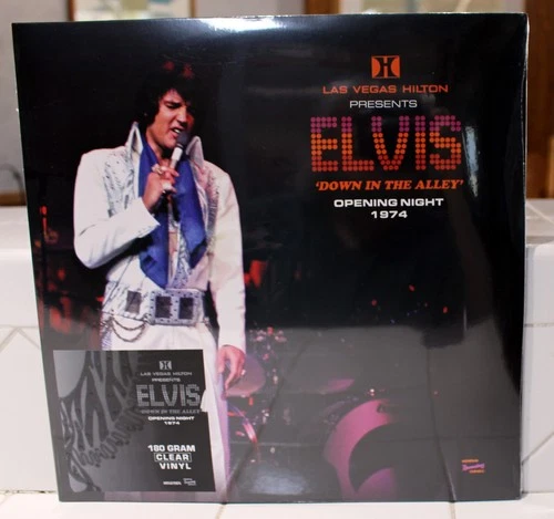 Rare Elvis Presley 2-LP- Down In The Alley - 180 gr. Clear Vinyl- SEALED- Import