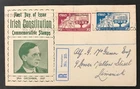 Ireland 1937 Michel No. 65 - 66 FDC First Day R Letter
