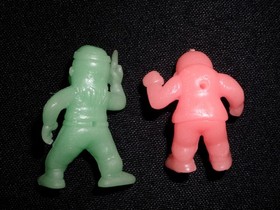 Nintendo Famicom Kung Fu Spartan X GID Rubber Eraser Keshi Figure